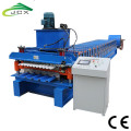 Double Deck Roofing Tile Roll Making Machine